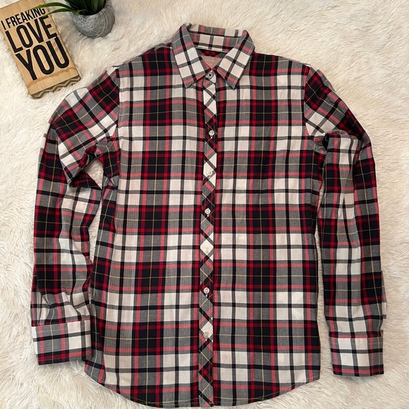 Banana Republic Soft Wash Plaid Shirt - Picture 4 of 8